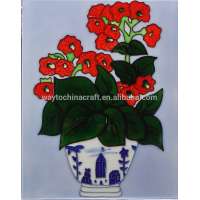 Tang tri-color glazed ceramic tile picture